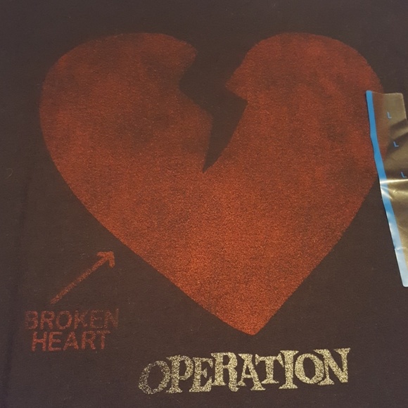 Junk Food Valentine's Graphic Fun Shirt Top Large - Picture 2 of 5